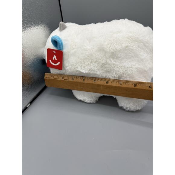 Aurora Palm Pals Yeti Plush Stuffed Animal White Blue 8” Cute Fluffy Toy NWT - Picture 7 of 7